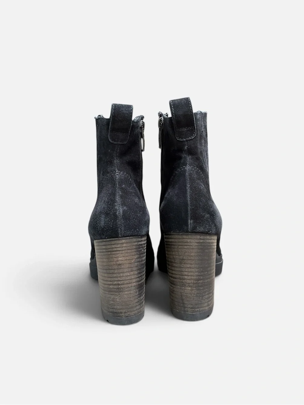 Paul Green Oakley Suede Ankle Boot in Black Size UK 5.5; US 8